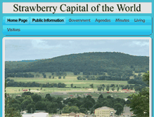 Tablet Screenshot of cityofstilwell.com